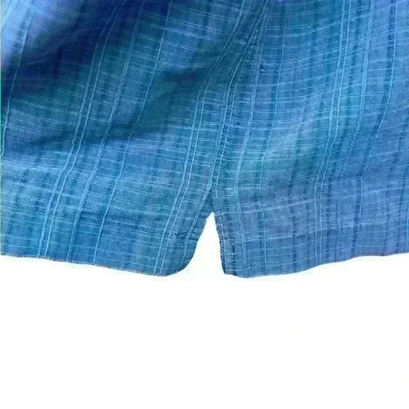 Pre-owned Foundry Men's 2XL Button Up Shirt, Blue, Short Sleeve - Picture 4 of 7